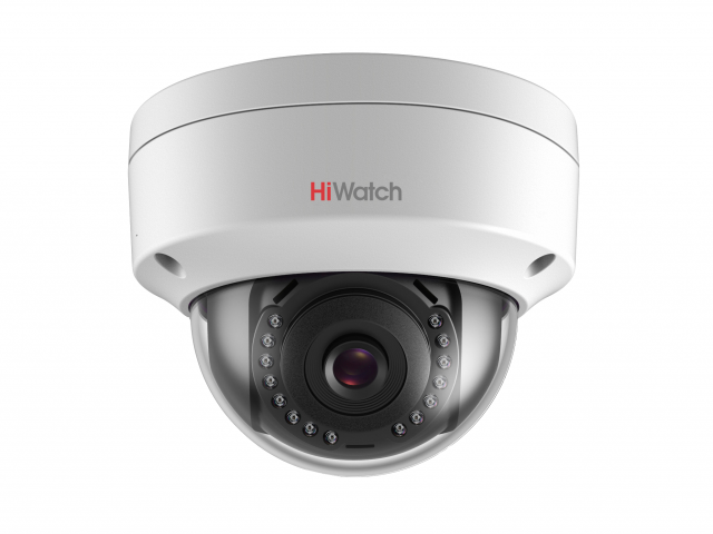 HiWatch DS-I252 (2.8 mm) 2Мп уличная купольная мини IP-камера