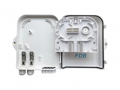 Коробка распределительная FTTH MIA-8A на 8 абонентских портов (8SC/LC duplex) с гермовводом